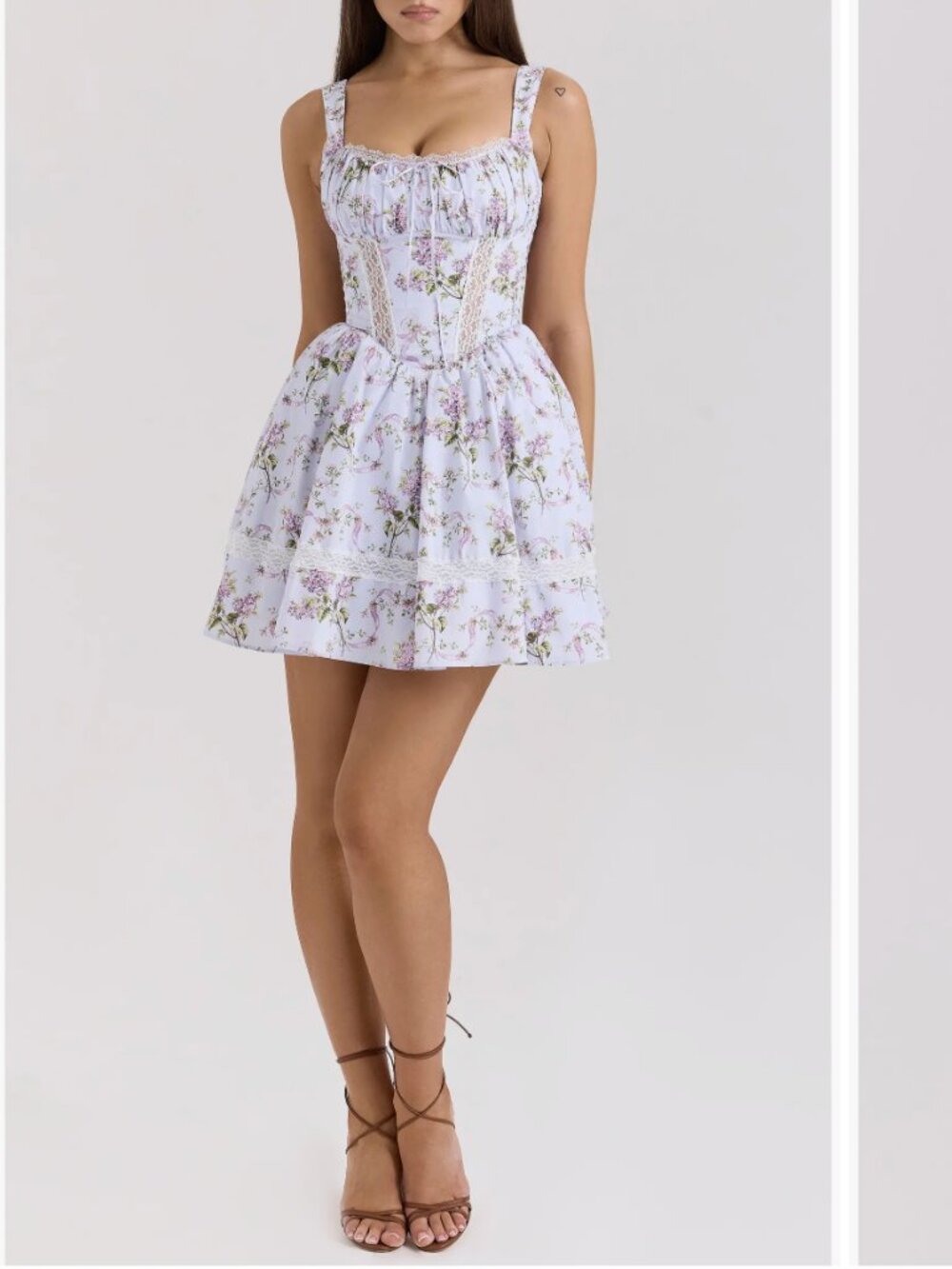 NWT House of CB Kimmie Floral Minidress